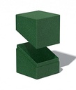 Ultimate Guard Return to Earth Boulder Deck Case 100+ Standard Size Green