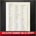 Dungeons & Dragons Players Handbook 2024, by Wizards of the Coast