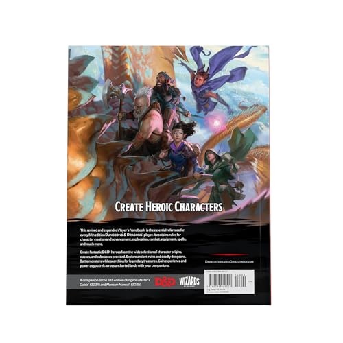 Dungeons & Dragons Players Handbook 2024, by Wizards of the Coast
