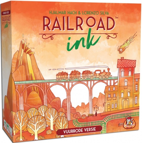 Railroad Ink - Blazing Red (NL)