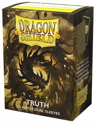Dragon Shield Dual Matte Truth Card Sleeves - 100 Count