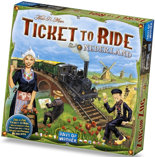 Ticket to Ride Nederland Map Expansion (NL)